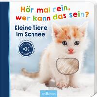 Vorderes Coverbild Hör mal rein, wer kann das sein? – Kleine Tiere im Schnee