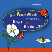 Vorderes Coverbild Das Ausmalbuch der kleinen Kriech- und Krabbeltiere