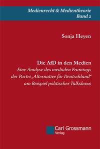 Vorderes Coverbild Die AfD in den Medien