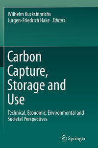 Vorderes Coverbild Carbon Capture, Storage and Use