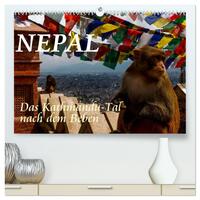 Vorderes Coverbild Nepal-Das Kathmandu-Tal nach dem Beben (hochwertiger Premium Wandkalender 2026 DIN A2 quer), Kunstdruck in Hochglanz