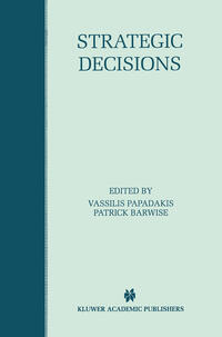 Vorderes Coverbild Strategic Decisions