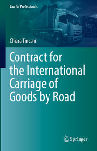 Vorderes Coverbild Contract for the International Carriage of Goods by Road