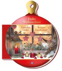Vorderes Coverbild Weihnachtskugelbuch "Frohe Weihnachten"