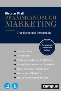 Vorderes Coverbild Praxishandbuch Marketing