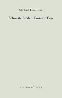 Vorderes Coverbild Schönste Lieder. Einsame Fuge