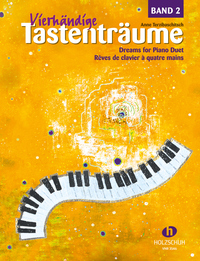 Vorderes Coverbild Vierhändige Tastenträume, Band 2
