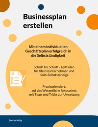Vorderes Coverbild Businessplan erstellen