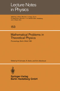 Vorderes Coverbild Mathematical Problems in Theoretical Physics