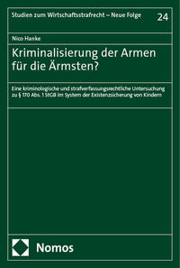 Vorderes Coverbild Kriminalisierung der Armen für die Ärmsten?