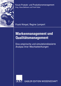 Vorderes Coverbild Markenmanagement und Qualitätsmanagement