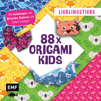 Vorderes Coverbild 88 x Origami Kids – Lieblingstiere