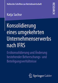 Vorderes Coverbild Konsolidierung eines umgekehrten Unternehmenserwerbs nach IFRS