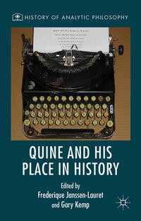 Vorderes Coverbild Quine and His Place in History