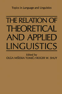 Vorderes Coverbild The Relation of Theoretical and Applied Linguistics