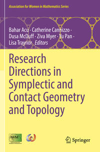 Vorderes Coverbild Research Directions in Symplectic and Contact Geometry and Topology