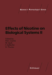 Vorderes Coverbild Effects of Nicotine on Biological Systems II