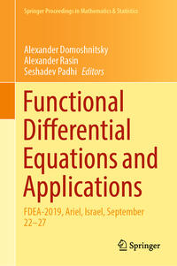 Vorderes Coverbild Functional Differential Equations and Applications