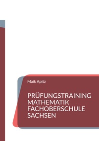 Vorderes Coverbild Prüfungstraining Mathematik Fachoberschule Sachsen