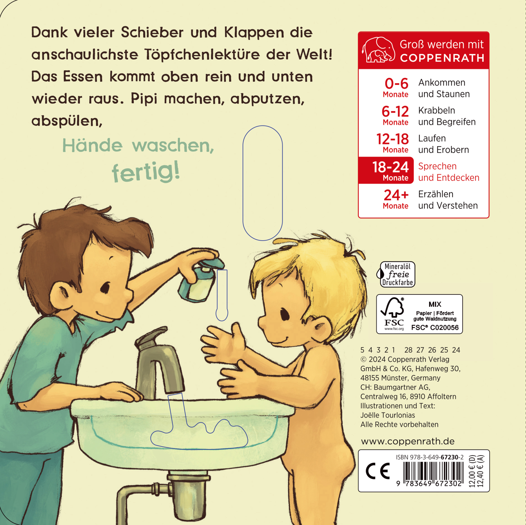 Rückseitencover Pipikackabuch
