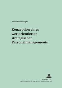 Vorderes Coverbild Konzeption eines wertorientierten strategischen Personalmanagements