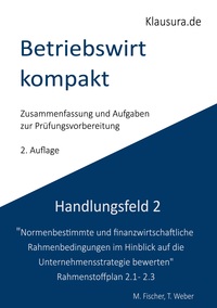 Vorderes Coverbild Betriebswirt kompakt Handlungsfeld 2.1-2.3