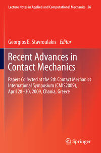 Vorderes Coverbild Recent Advances in Contact Mechanics