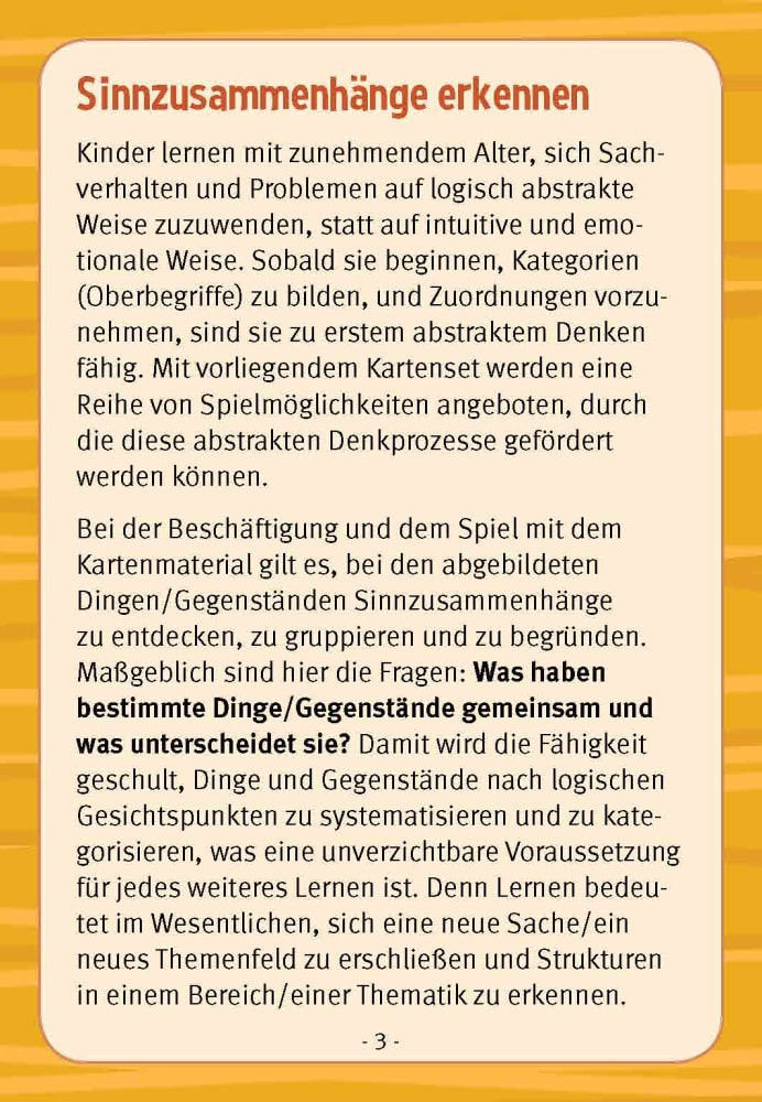 Beispielinhalt (Bild) Was gehört zusammen?