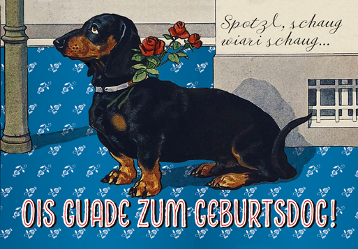 Beispielinhalt (Bild) Wuff!