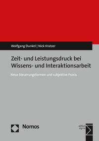 Vorderes Coverbild Zeit- und Leistungsdruck bei Wissens- und Interaktionsarbeit