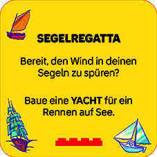 Beispielinhalt (Bild) LEGO® ReCreate Karten - Sommer