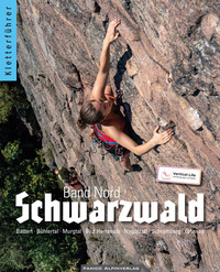 Vorderes Coverbild Kletterführer Schwarzwald Nord inklusive Battert