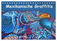 Vorderes Coverbild Mexikanische Graffitis (Tischkalender 2025 DIN A5 quer), CALVENDO Monatskalender