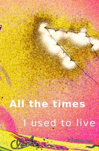 Vorderes Coverbild All the times I used to live