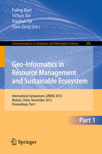 Vorderes Coverbild Geo-Informatics in Resource Management and Sustainable Ecosystem