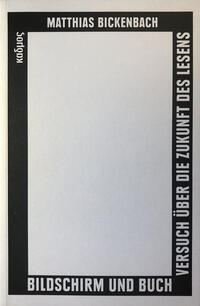 Vorderes Coverbild Bildschirm und Buch