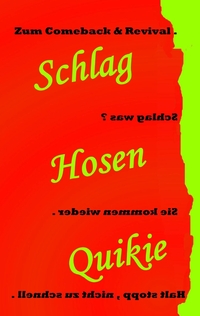 Vorderes Coverbild Schlaghosen - Quikie Hardcover