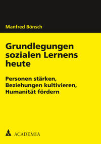 Vorderes Coverbild Grundlegungen sozialen Lernens heute