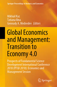 Vorderes Coverbild Global Economics and Management: Transition to Economy 4.0