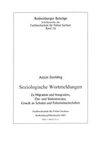Vorderes Coverbild Soziologische Wortmeldungen