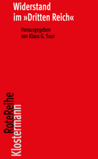 Vorderes Coverbild Widerstand im "Dritten Reich"
