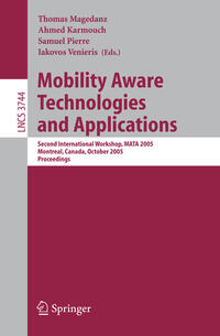 Vorderes Coverbild Mobility Aware Technologies and Applications