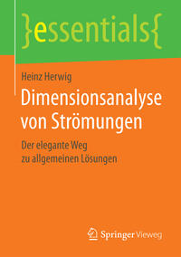 Vorderes Coverbild Dimensionsanalyse von Strömungen