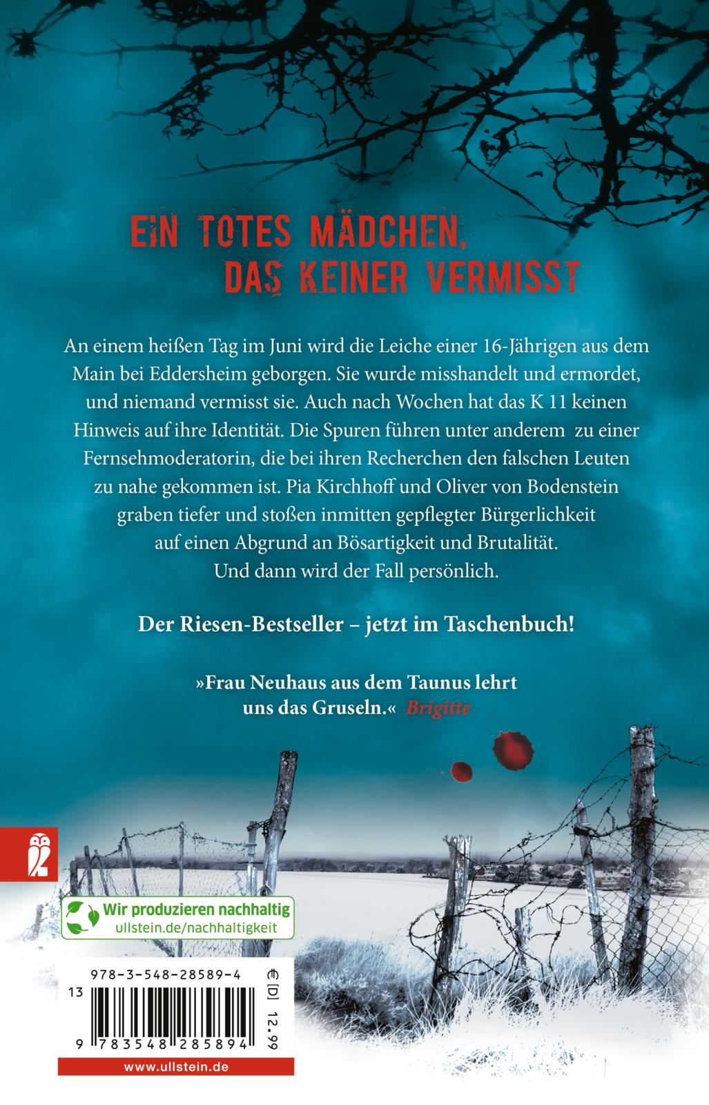 Rückseitencover Böser Wolf (Ein Bodenstein-Kirchhoff-Krimi 6)