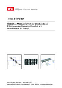 Vorderes Coverbild Optisches Messverfahren zur gleichzeitigen Erfassung von Absolutdrehwinkel und Drehmoment an Wellen