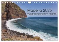 Vorderes Coverbild Madeira - Vulkanschönheit im Atlantik (Wandkalender 2025 DIN A4 quer), CALVENDO Monatskalender