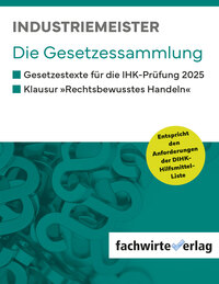 Vorderes Coverbild Industriemeister - Die Gesetzessammlung