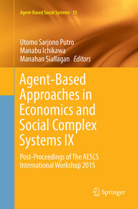 Vorderes Coverbild Agent-Based Approaches in Economics and Social Complex Systems IX