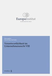 Vorderes Coverbild Verantwortlichkeit im Unternehmensrecht VIII