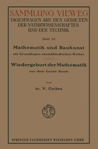 Vorderes Coverbild Mathematik und Baukunst als Grundlagen abendländischer Kultur